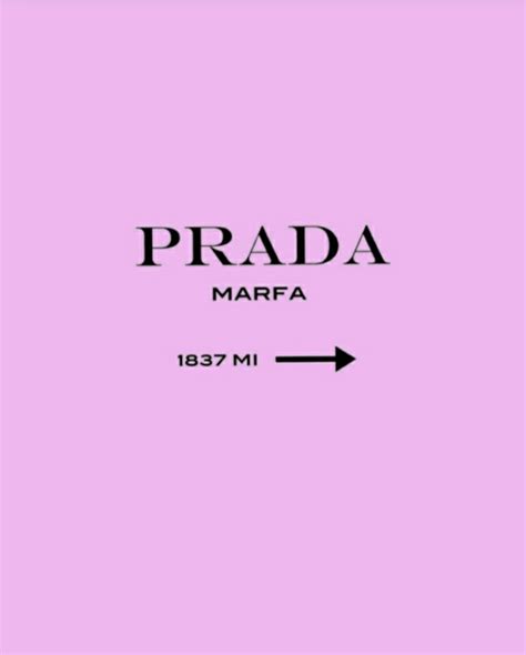 pink prada logo